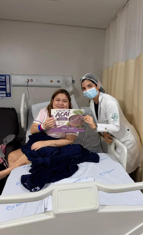 Açaí no hospital: tradição paraense vira gesto de acolhimento para pacientes e acompanhantes